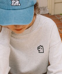 FREAK'S STORE（フリークスストア）の「matsui × FREAK'S STORE/マツイ×フリークスストア 別注「We」バックフェルト刺繍 クルーネック スウェット（スウェット・レディース）」