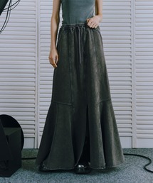 HARE | 【EDGY MODE SETUP対応】ピグメントスウェットマーメイドスカート(HARE)(スカート)