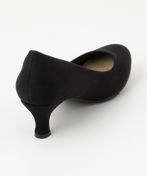 Honeys（ハニーズ）の「【はっ水/吸水速乾/抗菌防臭】美ージーアーモンドトゥパンプス（パンプス・レディース・ダークブルー/ブラック/グレイッシュベージュ/ブラック系その他/ライトベージュ・23.5/24.0/24.5/22.5/23.0/25.0/25.5）」の8枚目の写真