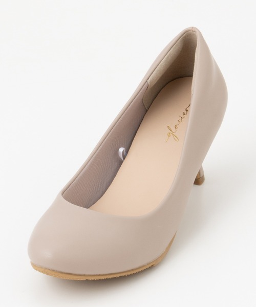 Honeys（ハニーズ）の「【はっ水/吸水速乾/抗菌防臭】美ージーアーモンドトゥパンプス（パンプス・レディース・ダークブルー/ブラック/グレイッシュベージュ/ブラック系その他/ライトベージュ・23.5/24.0/24.5/22.5/23.0/25.0/25.5）」の13枚目の写真