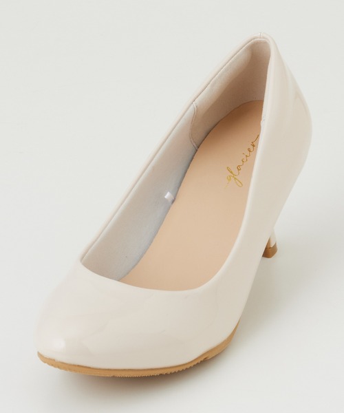 Honeys（ハニーズ）の「【はっ水/吸水速乾/抗菌防臭】美ージーアーモンドトゥパンプス（パンプス・レディース・ダークブルー/ブラック/グレイッシュベージュ/ブラック系その他/ライトベージュ・23.5/24.0/24.5/22.5/23.0/25.0/25.5）」の16枚目の写真