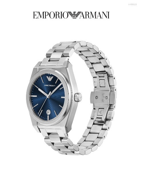 EMPORIO ARMANI(エンポリオアルマーニ)の「エンポリオ・アルマーニ 腕時計 メンズ アナログ ステンレス AR11620(アナログ腕時計・メンズ・シルバー・FREE)」の10枚目の写真
