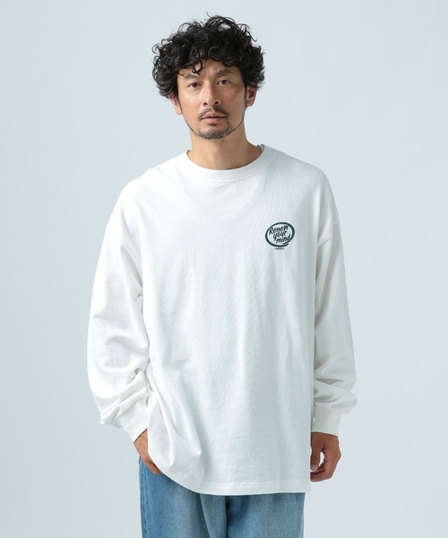 BAYFLOW(ベイフロー)の「SNOWバックプリント長袖Tシャツ(Tシャツ/カットソー・メンズ・ピンク/グリーン/チャコール/オフホワイト/ダークグレー・MEDIUM/LARGE)」の10枚目の写真