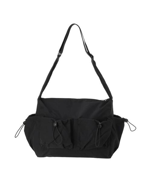 Samansa Mos2（サマンサ モスモス）の「ドロストショルダーバッグ（ハンドバッグ・レディース・ブラック/ベージュ・F）」の14枚目の写真