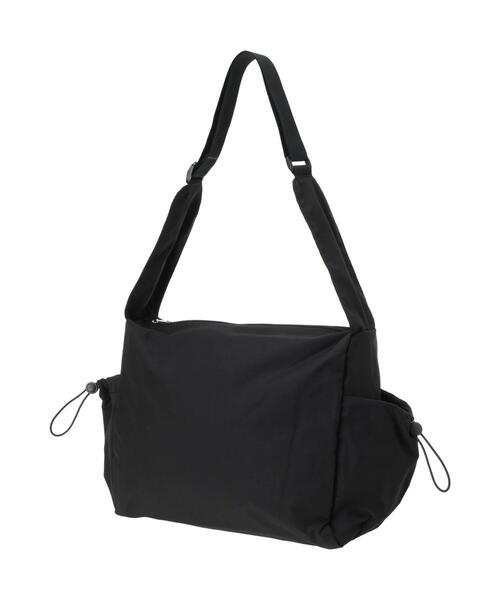 Samansa Mos2（サマンサ モスモス）の「ドロストショルダーバッグ（ハンドバッグ・レディース・ブラック/ベージュ・F）」の3枚目の写真