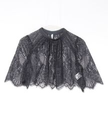 12Twelve Agenda | 【組み合わせ自由】【結婚式】プチハイネックスカラレース半袖ボレロブラウス(カーディガン/ボレロ)
