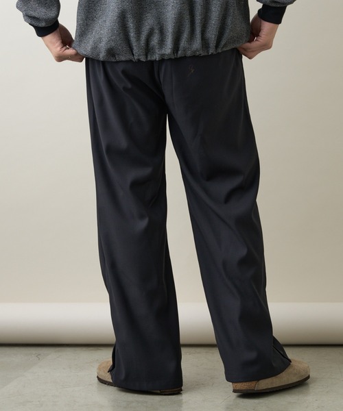 CIAOPANIC TYPY（チャオパニックティピー）の「サイドスナップワイドパンツ（スラックス・メンズ・ライトグレー/ブラック/チャコールグレー・ONE SIZE）」の9枚目の写真