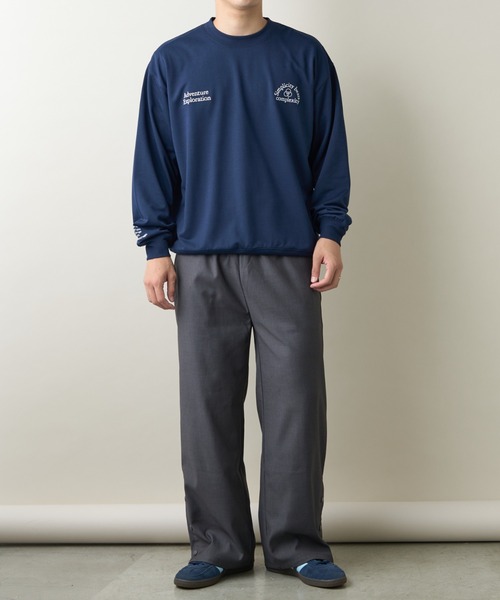 CIAOPANIC TYPY（チャオパニックティピー）の「サイドスナップワイドパンツ（スラックス・メンズ・ライトグレー/ブラック/チャコールグレー・ONE SIZE）」の20枚目の写真