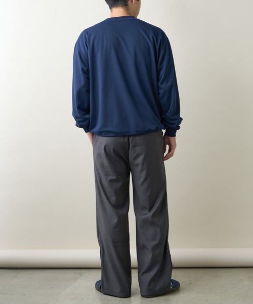 CIAOPANIC TYPY（チャオパニックティピー）の「サイドスナップワイドパンツ（スラックス・メンズ・ライトグレー/ブラック/チャコールグレー・ONE SIZE）」の22枚目の写真