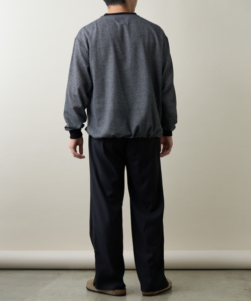 CIAOPANIC TYPY（チャオパニックティピー）の「サイドスナップワイドパンツ（スラックス・メンズ・ライトグレー/ブラック/チャコールグレー・ONE SIZE）」の12枚目の写真