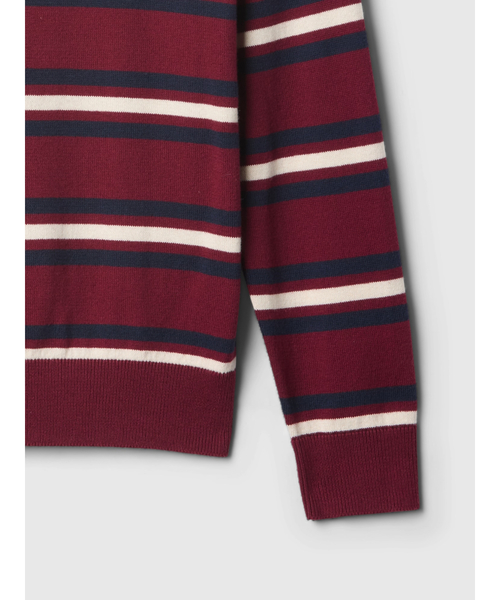 GAP(ギャップ)の「インターシャ セーター (キッズ)(ニット/セーター・キッズ・ネイビー/レッド/グリーン・110cm/120cm/130cm/140cm/150cm/160cm)」の7枚目の写真