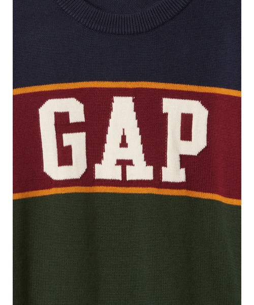 GAP(ギャップ)の「インターシャ セーター (キッズ)(ニット/セーター・キッズ・ネイビー/レッド/グリーン・110cm/120cm/130cm/140cm/150cm/160cm)」の9枚目の写真