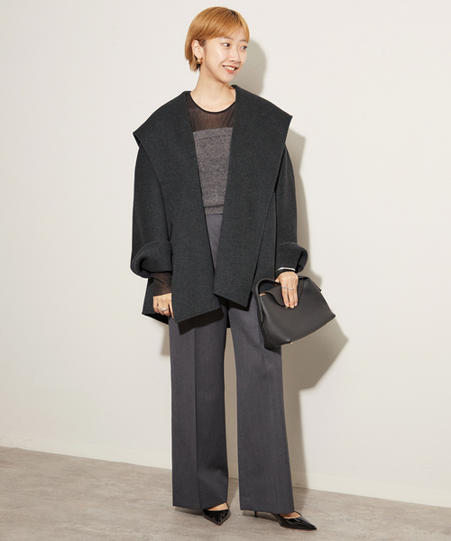 Plage プラージュ　ハミルトン　DRAPE MIDDLEコート 追加》ハミルトン DRAPE MIDDLE コート(507705047) | プラージュ