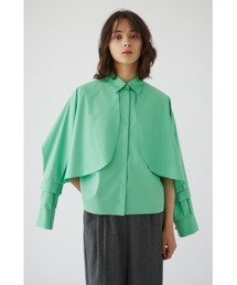 RIM.ARK リムアーク 24AW Covered sleeves SH カバードスリーブストライプシャツ 460HAS30-0881 グレー系 F RIM.ARK リムアーク 24AW Covered sleeves SH カバードスリーブ