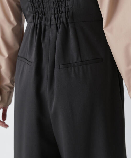 【セール】◇タックワイドオールインワン（つなぎ/オールインワン）｜NATURAL BEAUTY BASIC（ナチュラルビューティーベーシック）