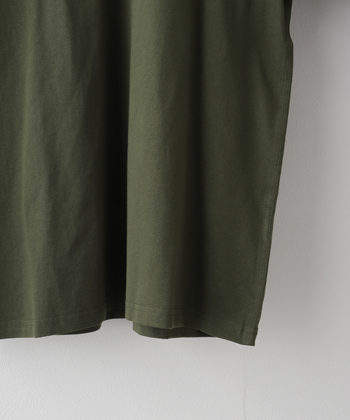 Carhartt WIP(カーハートダブリューアイピー)の「CARHARTT WIP L/S AMERICAN SCRIPT T-SHIRT I029955(Tシャツ/カットソー・メンズ・グリーン/ブラック/ホワイト・LARGE/MEDIUM)」の9枚目の写真