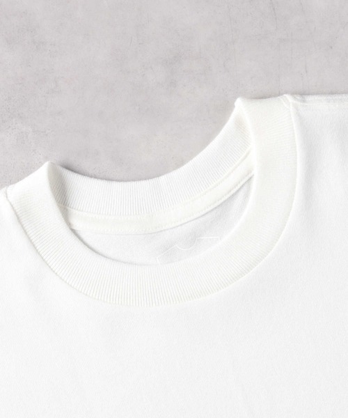 HANES(ヘインズ)の「【HANES】SHIRO クルーネック長袖Tシャツ(Tシャツ/カットソー・メンズ・ホワイト・S/M/L/XL)」の4枚目の写真