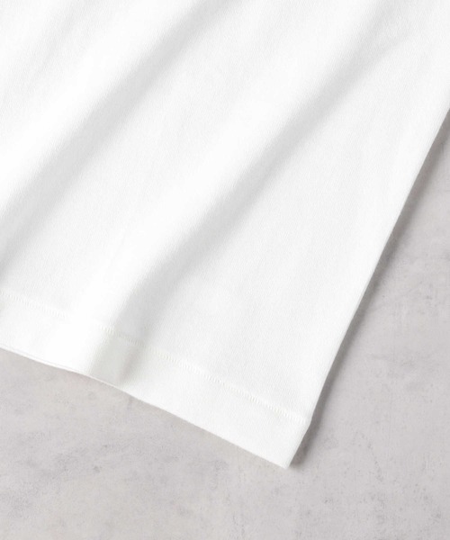 HANES(ヘインズ)の「【HANES】SHIRO クルーネック長袖Tシャツ(Tシャツ/カットソー・メンズ・ホワイト・S/M/L/XL)」の6枚目の写真
