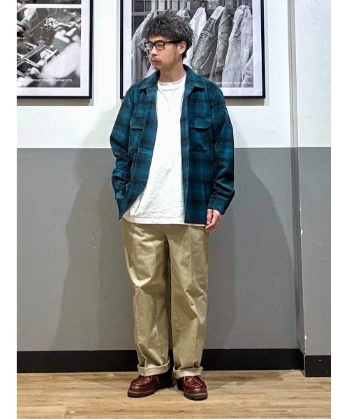 HANES(ヘインズ)の「【HANES】SHIRO クルーネック長袖Tシャツ(Tシャツ/カットソー・メンズ・ホワイト・S/M/L/XL)」の12枚目の写真