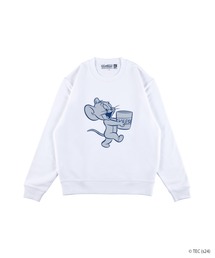 【公式】トムとジェリー　MLE＜TOM and JERRY＞　クルーネックスウェットシャツ　ジェリー