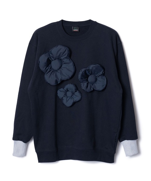 NON TOKYO(ノントーキョー)の「PUFF FLOWER PULLOVER SWEAT(スウェット・レディース・ネイビー/ブラウン/ブラック・FREE)」の12枚目の写真