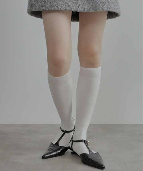 Olu.（オルドット）の「2wayルーズソックス（ソックス/靴下・レディース・ホワイト/ライトグレー/チャコールグレー・FREE）」の17枚目の写真