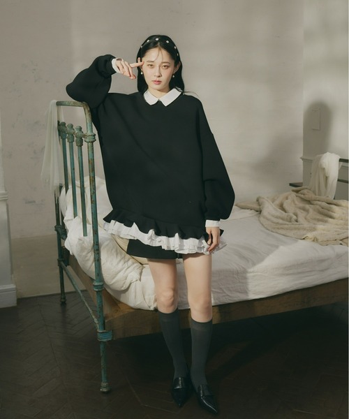 Olu.（オルドット）の「2wayルーズソックス（ソックス/靴下・レディース・ホワイト/ライトグレー/チャコールグレー・FREE）」の6枚目の写真