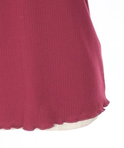 axes femme（アクシーズファム）の「プリーツチュール切替リブプルオーバー（Tシャツ/カットソー・レディース・ワイン/ブラック/ブルー/キナリ・FREE）」の20枚目の写真