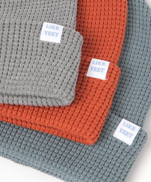 BAYFLOW（ベイフロー）の「LIKEYEETワッフルニット（ニットキャップ/ビーニー・メンズ・オレンジ/ブラック/グレー/ブルー系・FREE）」の11枚目の写真