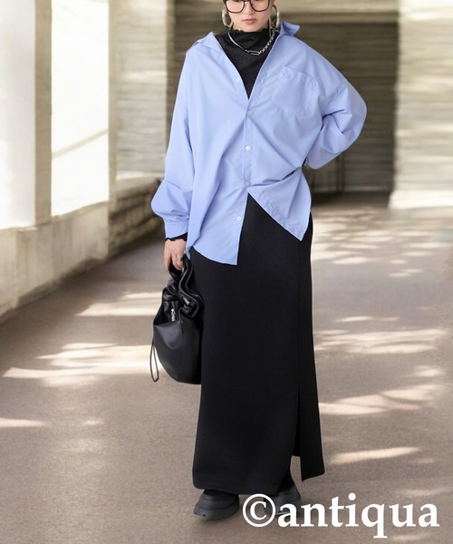 antiqua(アンティカ)の「ラメシアートップス(Tシャツ/カットソー・レディース・ブラック・ONESIZE)」の20枚目の写真
