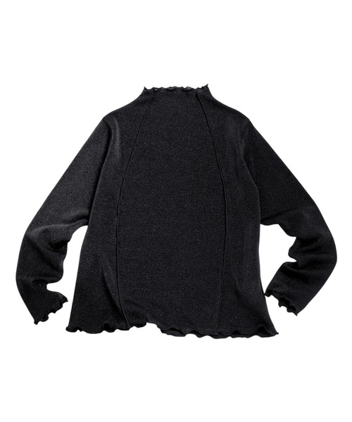 antiqua(アンティカ)の「ラメシアートップス(Tシャツ/カットソー・レディース・ブラック・ONESIZE)」の18枚目の写真