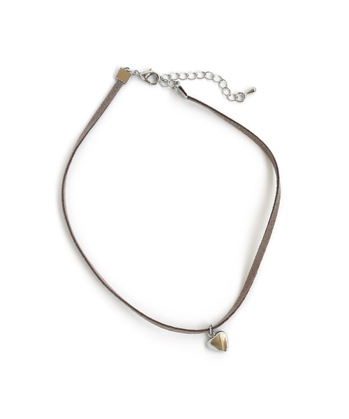 colleca la(コレカラ)の「ミニハートチョーカー/コードネックレス(チョーカー・レディース・シルバー/ゴールド・FREE)」の6枚目の写真