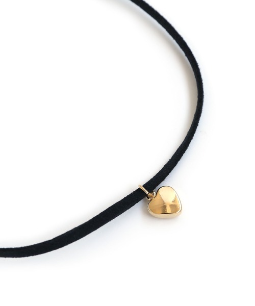 colleca la(コレカラ)の「ミニハートチョーカー/コードネックレス(チョーカー・レディース・シルバー/ゴールド・FREE)」の8枚目の写真