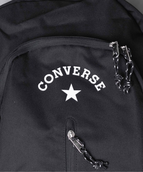 CONVERSE（コンバース）の「【78】【CONVERSE】LOGO PRINT BACK PACK（バックパック/リュック・レディース・ブラック系その他/ブラック/ベージュ・FREE）」の13枚目の写真