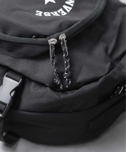 CONVERSE（コンバース）の「【78】【CONVERSE】LOGO PRINT BACK PACK（バックパック/リュック・レディース・ブラック系その他/ブラック/ベージュ・FREE）」の16枚目の写真