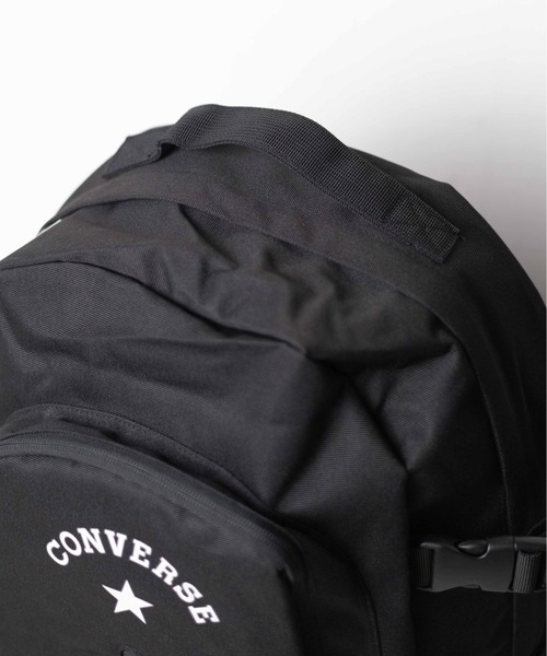 CONVERSE（コンバース）の「【78】【CONVERSE】LOGO PRINT BACK PACK（バックパック/リュック・レディース・ブラック系その他/ブラック/ベージュ・FREE）」の19枚目の写真