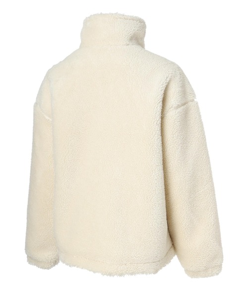 PUMA（プーマ）の「プーマ PUMA ボアジャケット_（その他アウター・レディース・ブラック/オフホワイト・S/M/L/XL）」の4枚目の写真