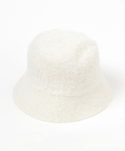 LAKOLE（ラコレ）の「シャギーベルハット / 134992（ハット・レディース・ライトグレー/オフホワイト/ブラック・FREE）」の10枚目の写真