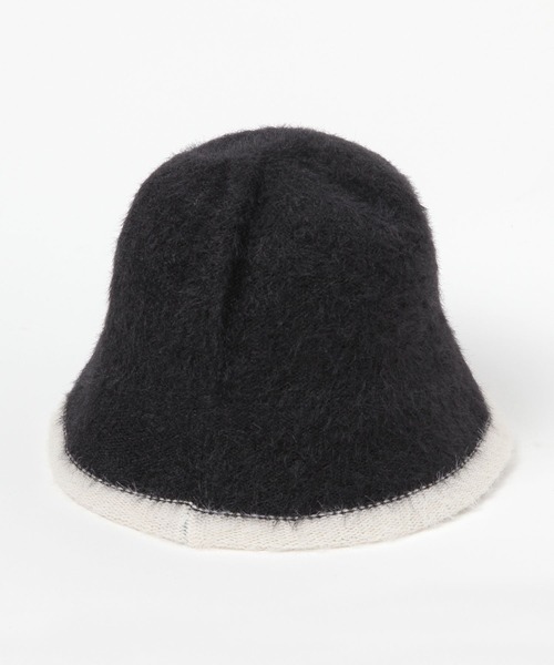 LAKOLE（ラコレ）の「シャギーベルハット / 134992（ハット・レディース・ライトグレー/オフホワイト/ブラック・FREE）」の14枚目の写真