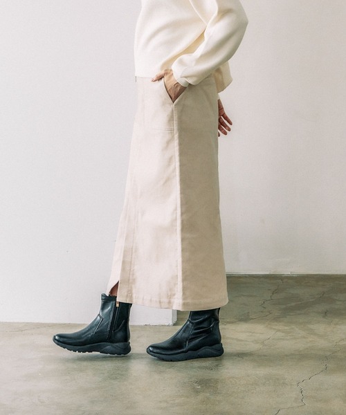 GLOBAL WORK（グローバルワーク）の「コーデュロイストレッチスカート/115457（スカート・レディース・アイボリー/モカ/ライトグリーン/スミクロ/ブルー・SMALL/LARGE/MEDIUM）」の11枚目の写真