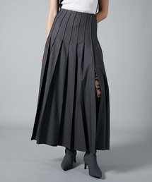 PRANK PROJECT | 【24WINTER PRE ORDER】ウールマキシプリーツスカート / Wool Maxi Pleated Skirt(スカート)