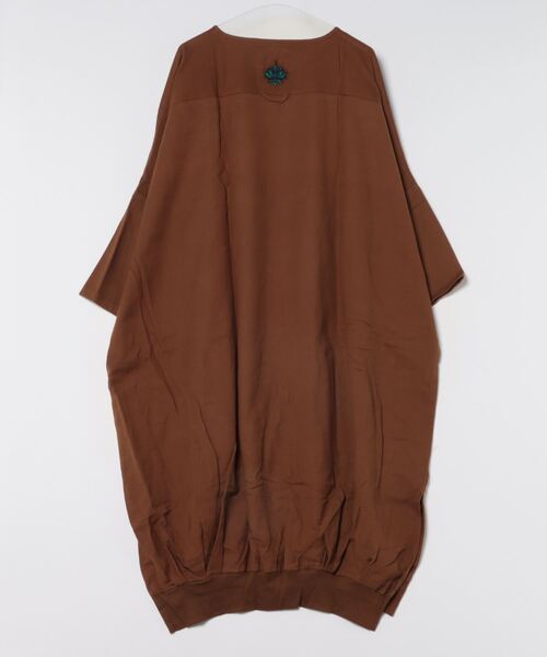 チャイハネ（チャイハネ）の「【チャイハネ】ニーネパ ビッグシルエットワンピース（ワンピース・レディース・キャメル/レッド/ホワイト/ブラック/ターコイズブルー・FREE）」の9枚目の写真