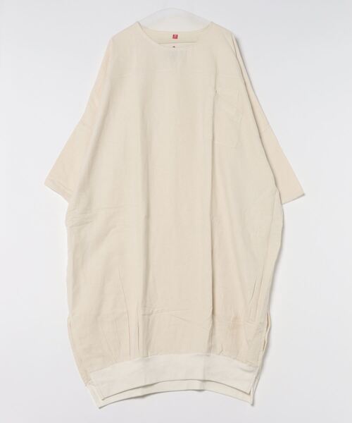 チャイハネ（チャイハネ）の「【チャイハネ】ニーネパ ビッグシルエットワンピース（ワンピース・レディース・キャメル/レッド/ホワイト/ブラック/ターコイズブルー・FREE）」の16枚目の写真