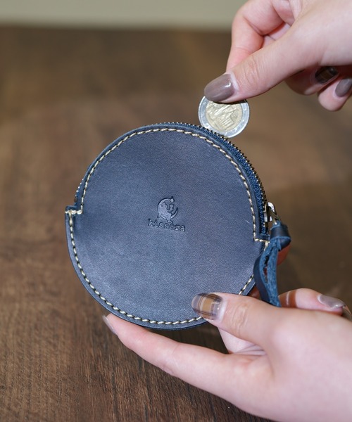 kissora（キソラ）の「【kissora/キソラ】 ラボーロ サークルコインケース（コインケース・レディース・チョコ/レッド/グリーン/キャメル/オレンジ/ネイビー/ブルー・FREE）」の13枚目の写真
