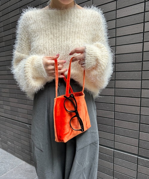 【新品未使用】☆VIP会員正品ボ 非売品 ブラックベルベットミニバッグ☆ セール】ベルベットミニバッグ（トートバッグ）｜StyleSea（スタイル