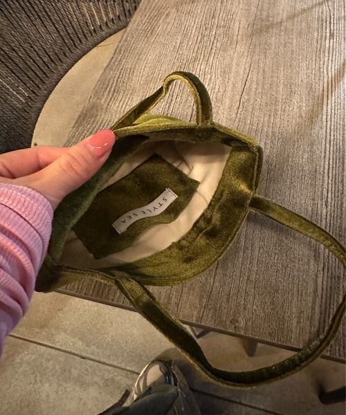 セール】ベルベットミニバッグ（トートバッグ）｜StyleSea（スタイル