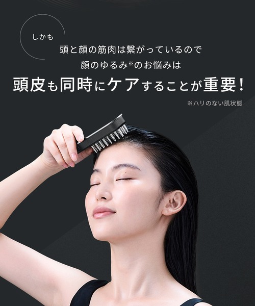 セール】SALONIA サロニア EMSリフトブラシ 3Dケア SAL24305BK（美容