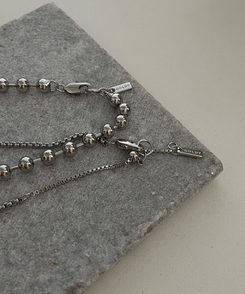 GOLDY（ゴールディ）の「【パーティーシーンにも】〈GOLDY〉2SETミックスチェーンネックレス（ネックレス・レディース・シルバー/ゴールド・FREE）」の7枚目の写真