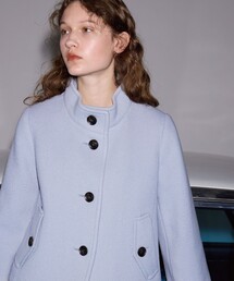 ファインウールダブルビーバーショートコート