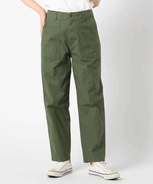 Grand PARK（グランドパーク）の「ベイカーパンツ（その他パンツ・レディース・カーキ/オリーブ/ホワイト/マスタード/グリーン/ベージュ・FREE）」の5枚目の写真